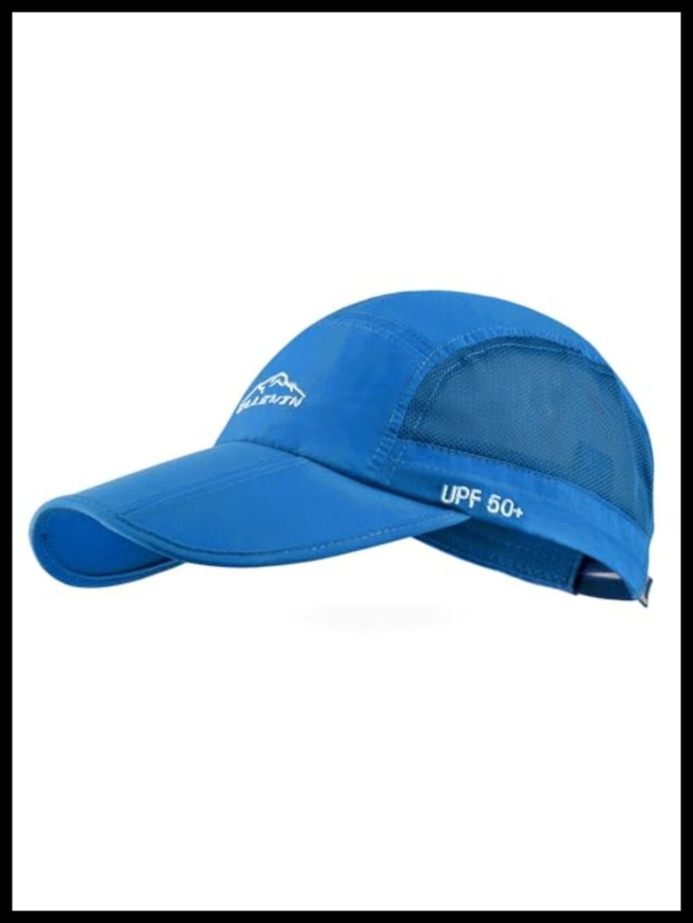 Unisex Baseball Cap UPF 50 Sun Protection Foldable Long Bill Outdoor Hat